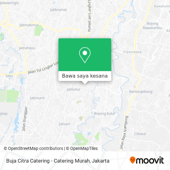 Peta Buja Citra Catering - Catering Murah