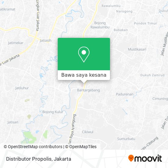 Peta Distributor Propolis
