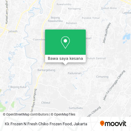 Peta Kk Frozen N Fresh Chiko Frozen Food