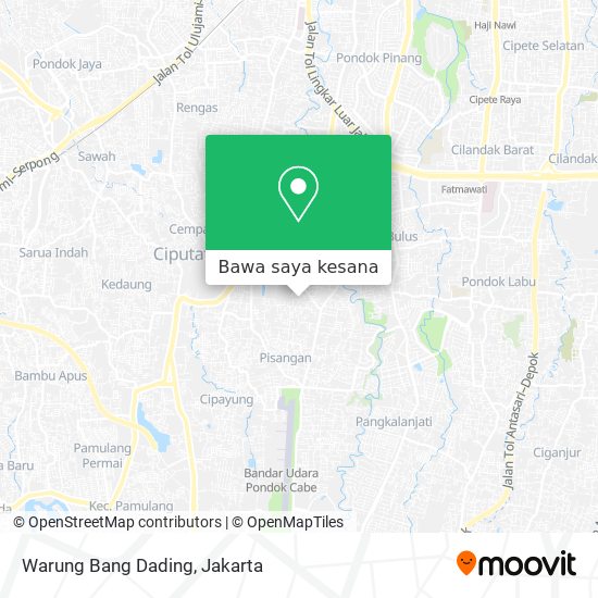 Peta Warung Bang Dading