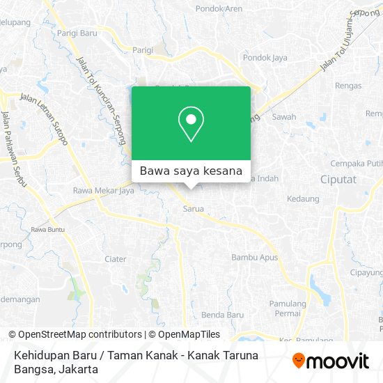 Peta Kehidupan Baru / Taman Kanak - Kanak Taruna Bangsa