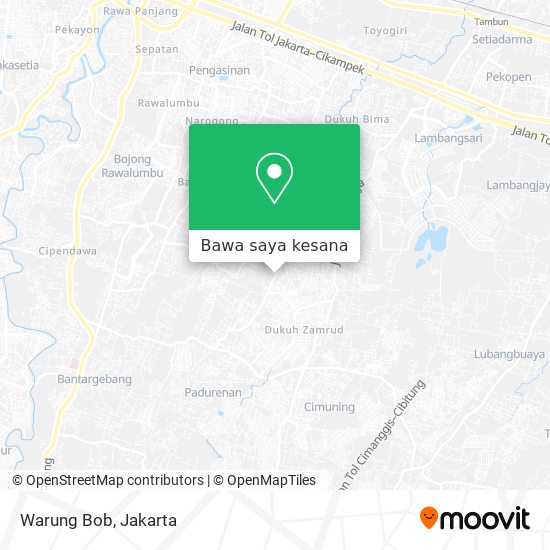 Peta Warung Bob