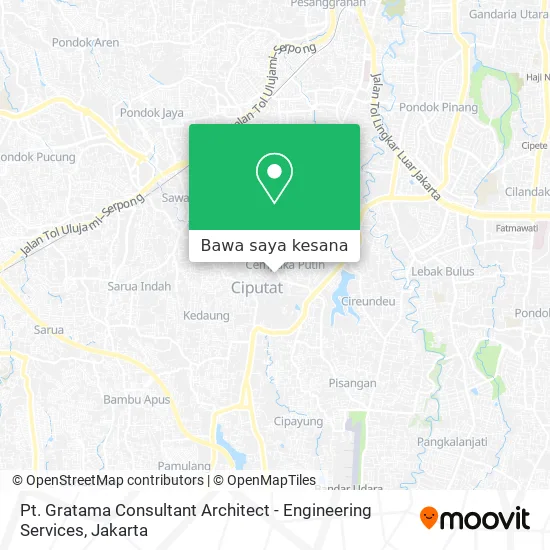 Peta Pt. Gratama Consultant Architect - Engineering Services