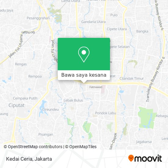 Peta Kedai Ceria