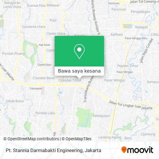 Peta Pt. Stannia Darmabakti Engineering
