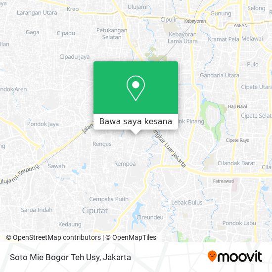 Peta Soto Mie Bogor Teh Usy