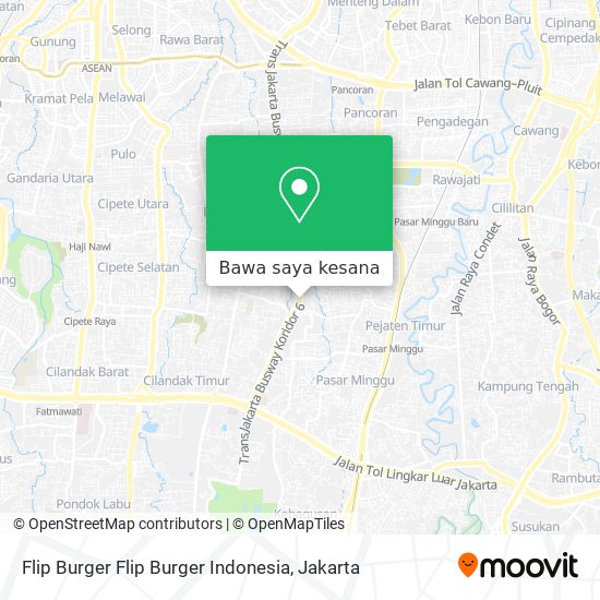 Peta Flip Burger Flip Burger Indonesia