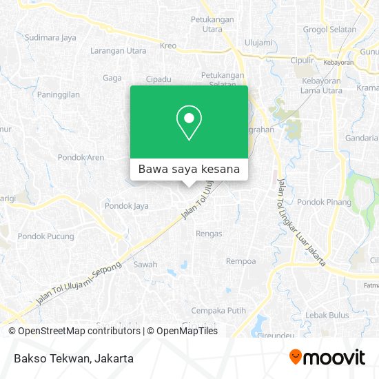 Peta Bakso Tekwan