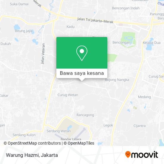 Peta Warung Hazmi