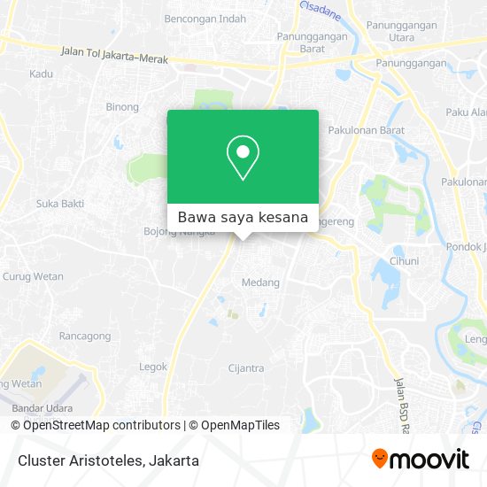 Peta Cluster Aristoteles