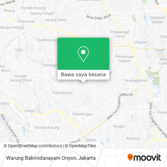 Peta Warung Bakmidanayam Onyon