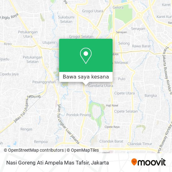 Peta Nasi Goreng Ati Ampela Mas Tafsir