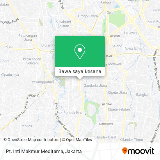Peta Pt. Inti Makmur Meditama