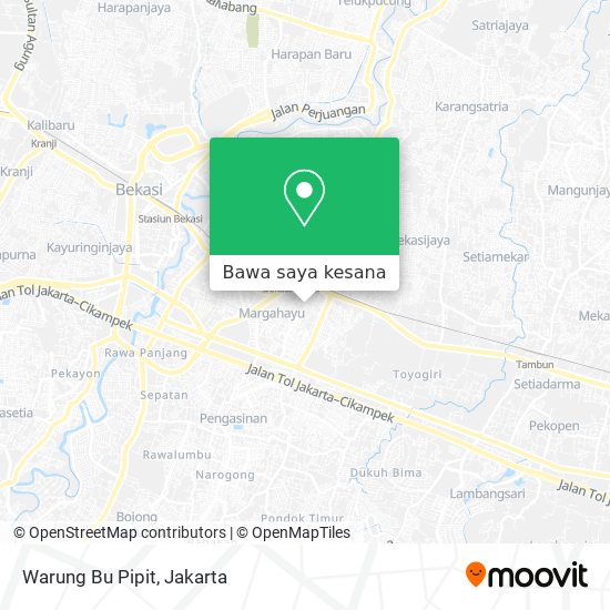 Peta Warung Bu Pipit