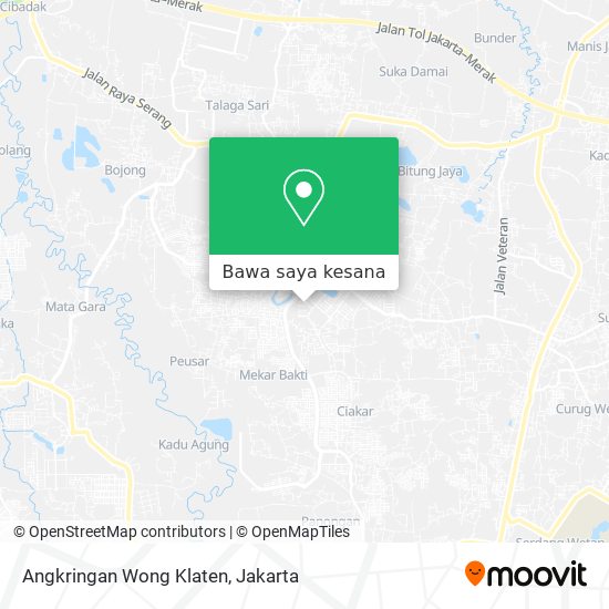 Peta Angkringan Wong Klaten