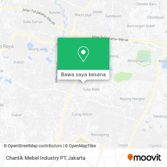 Peta Chantik Mebel Industry PT