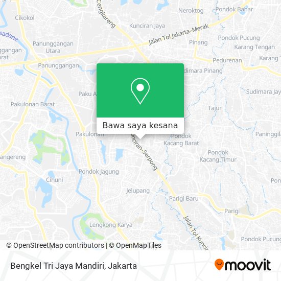 Peta Bengkel Tri Jaya Mandiri