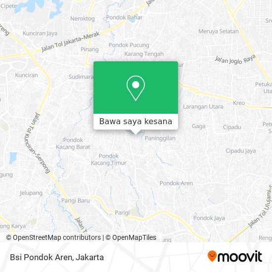 Peta Bsi Pondok Aren