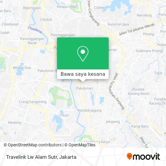 Peta Travelink Lw Alam Sutr