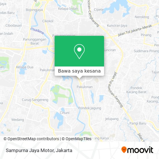 Peta Sampurna Jaya Motor