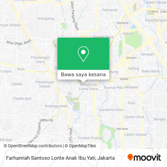 Peta Farhannah Santoso Lonte Anak Ibu Yati