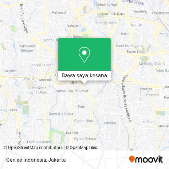 Peta Geniee Indonesia