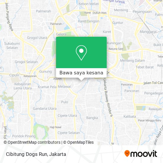 Peta Cibitung Dogs Run