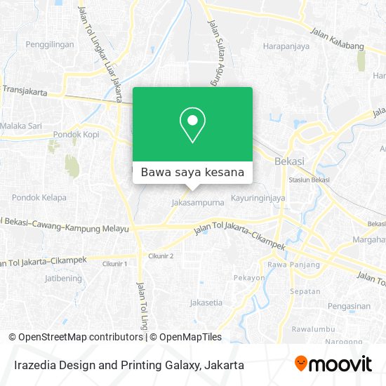 Peta Irazedia Design and Printing Galaxy