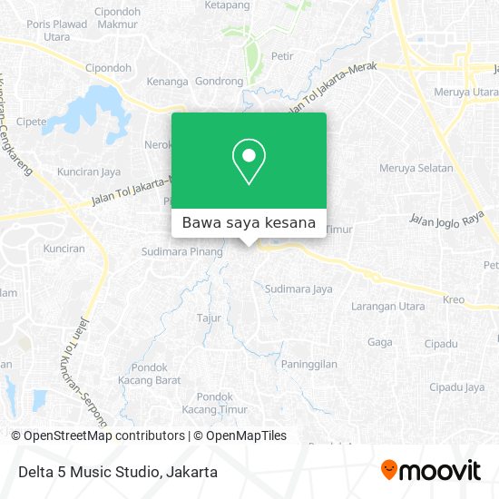 Peta Delta 5 Music Studio
