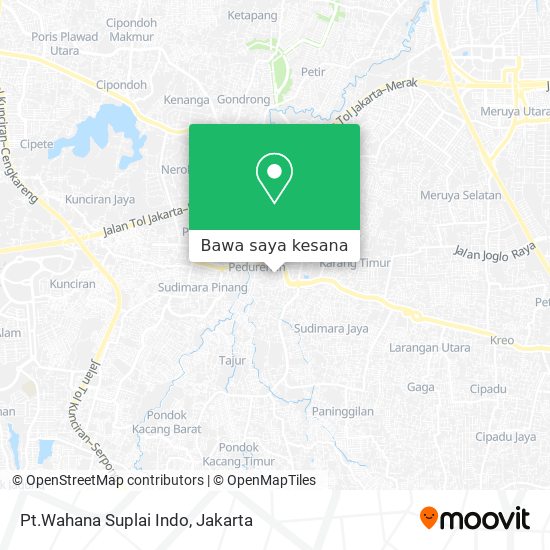 Peta Pt.Wahana Suplai Indo