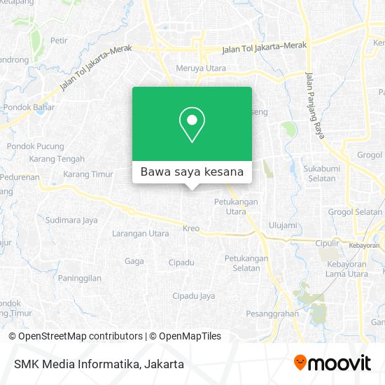 Peta SMK Media Informatika