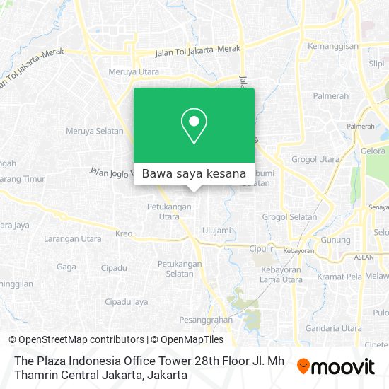 Peta The Plaza Indonesia Office Tower 28th Floor Jl. Mh Thamrin Central Jakarta
