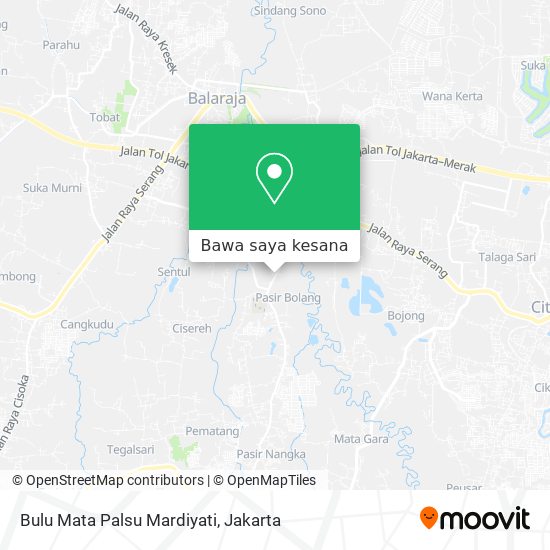 Peta Bulu Mata Palsu Mardiyati