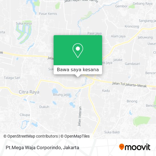 Peta Pt.Mega Waja Corporindo