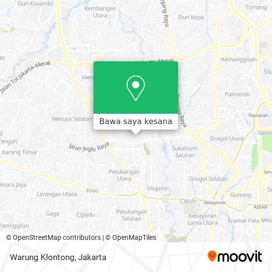 Peta Warung Klontong