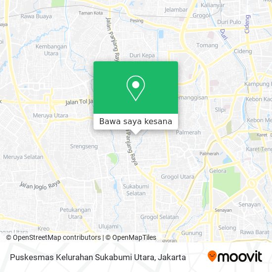 Peta Puskesmas Kelurahan Sukabumi Utara