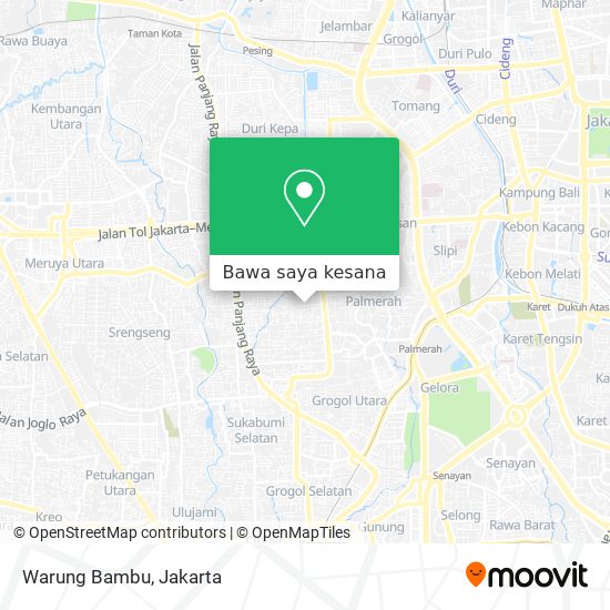 Peta Warung Bambu