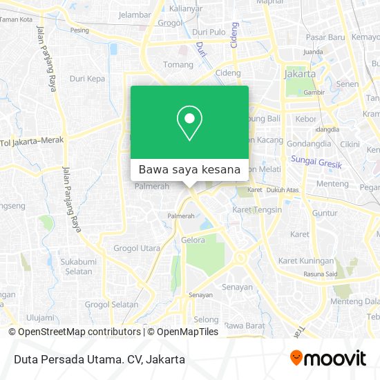 Peta Duta Persada Utama. CV