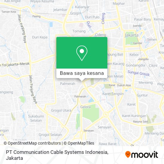 Peta PT Communication Cable Systems Indonesia