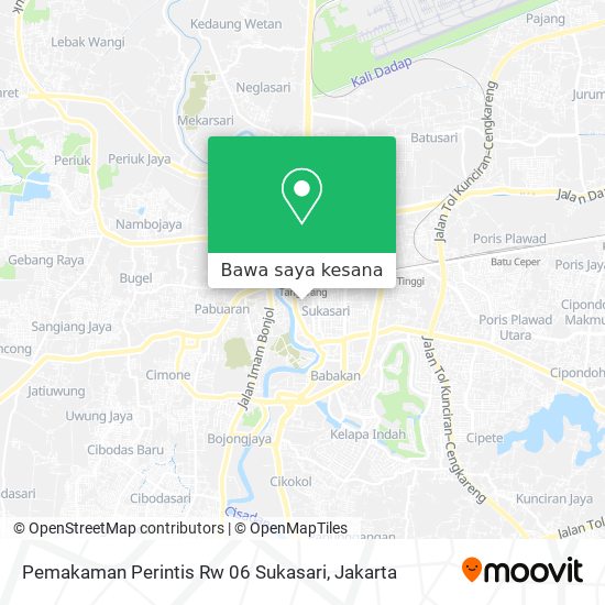 Peta Pemakaman Perintis Rw 06 Sukasari