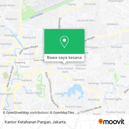 Peta Kantor Ketahanan Pangan