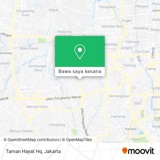 Peta Taman Hayat Hq