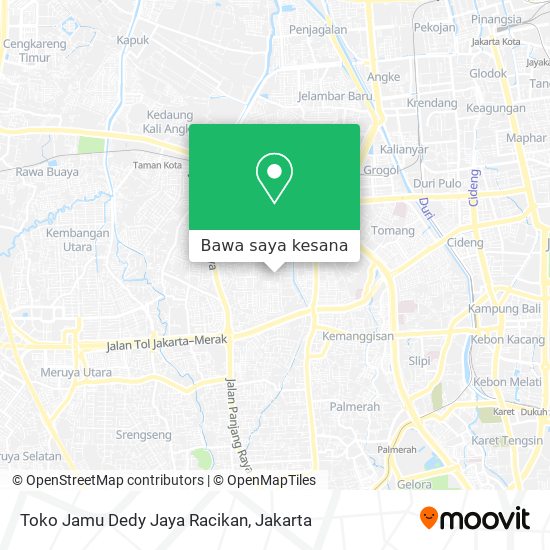 Peta Toko Jamu Dedy Jaya Racikan