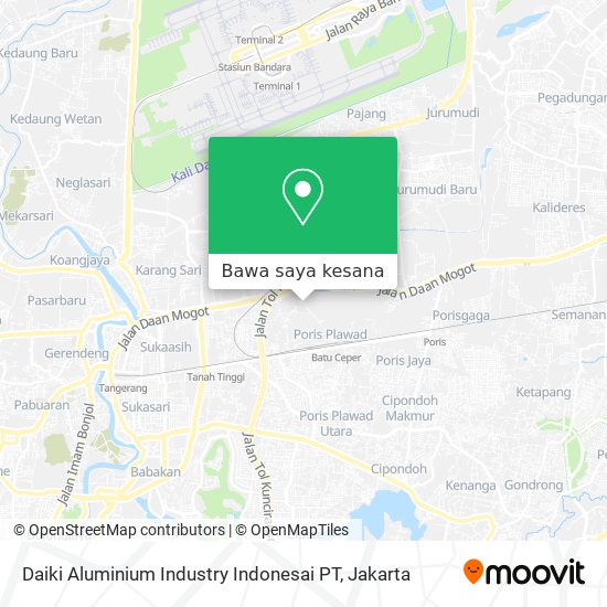 Peta Daiki Aluminium Industry Indonesai PT