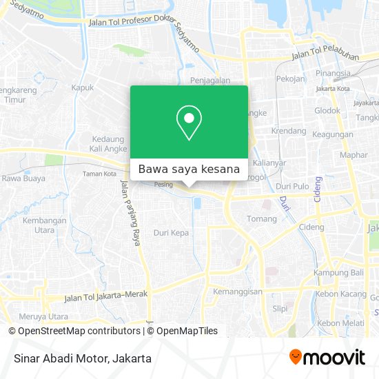 Peta Sinar Abadi Motor