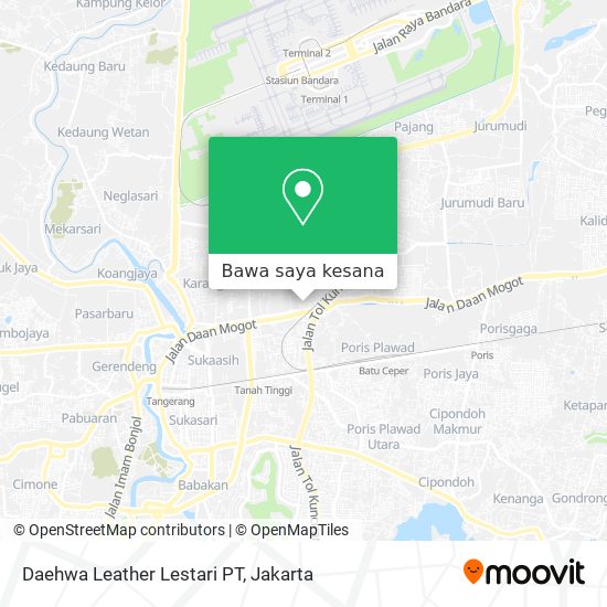 Peta Daehwa Leather Lestari PT