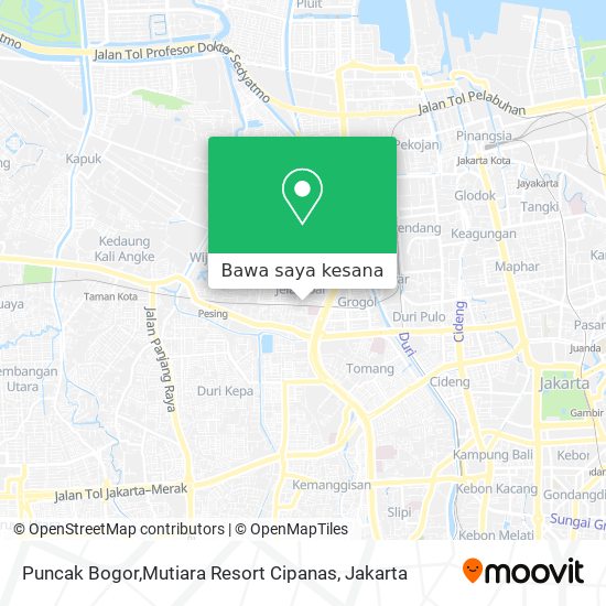 Peta Puncak Bogor,Mutiara Resort Cipanas
