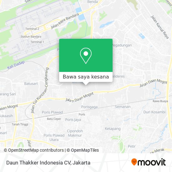 Peta Daun Thakker Indonesia CV