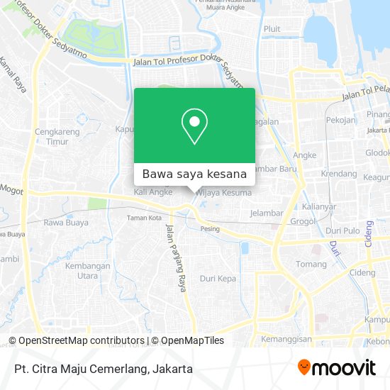 Peta Pt. Citra Maju Cemerlang