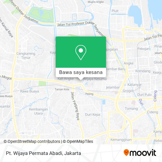 Peta Pt. Wijaya Permata Abadi